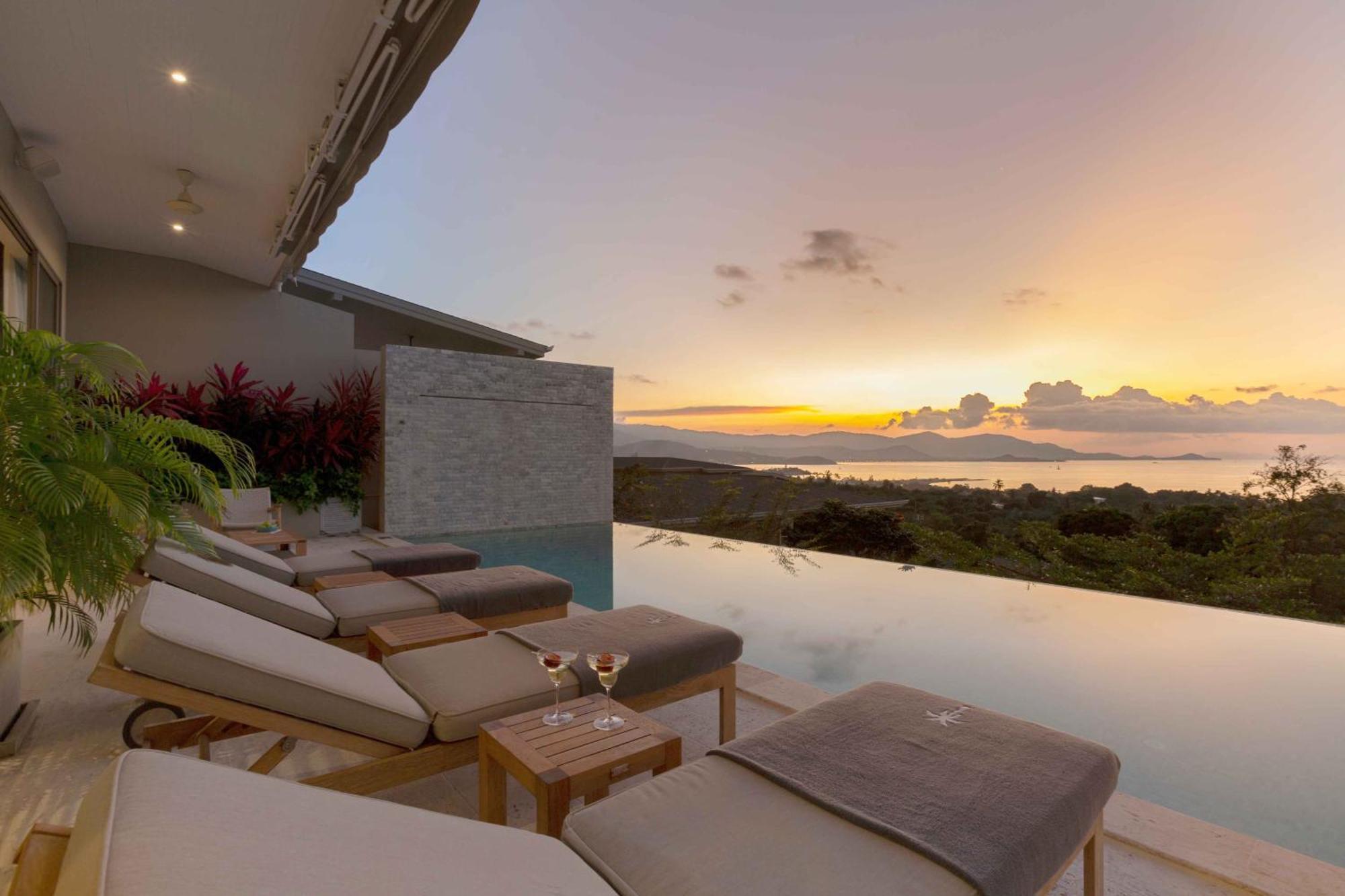 Sunset Estates - Samui Luxury Villas Choeng Mon 외부 사진